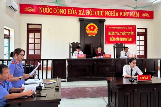 TAND huyện Hà Trung đạt nhiều kết quả tích cực trong công tác giải quyết các loại án