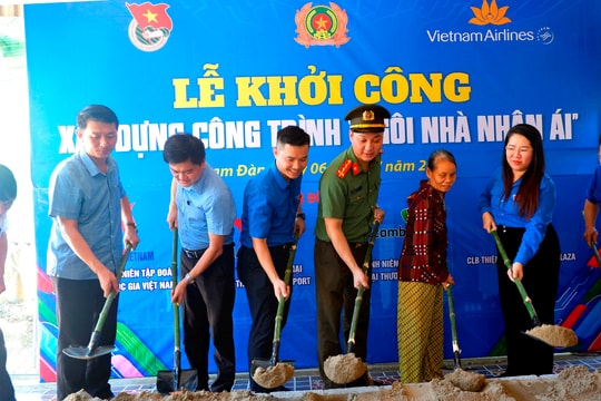 Khởi công xây dựng “ngôi nhà nhân ái”
