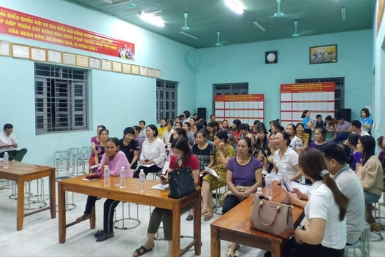 BHXH huyện Sơn Động hướng dẫn người dân sử dụng ứng dụng VssID