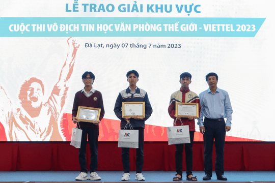 5 học sinh Tây Nguyên vào chung kết Cuộc thi vô địch Tin học văn phòng thế giới-Viettel 2023