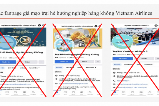 Cảnh giác thủ đoạn lừa đảo về Trại hè Vietnam Airlines