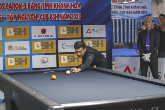 Cơ thủ Quảng Ngãi vô địch Billiards carom 3 băng khu vực miền Trung – Tây Nguyên