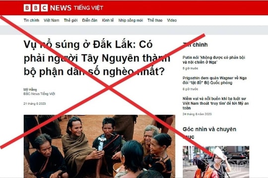 Nhận diện hành vi kích động, chia rẽ đồng bào dân tộc thiểu số ở Tây Nguyên
