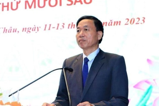 Ông Lê Văn Lương giữ chức Chủ tịch UBND tỉnh Lai Châu