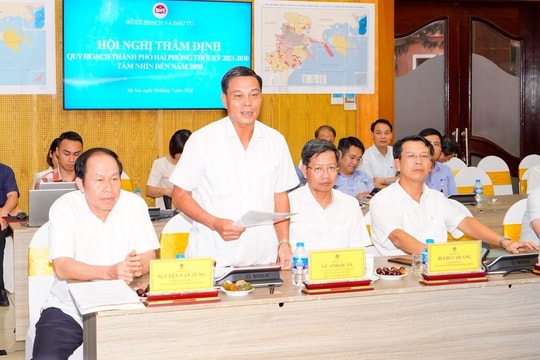 Thẩm định Quy hoạch thành phố Hải Phòng thời kỳ 2021 - 2030