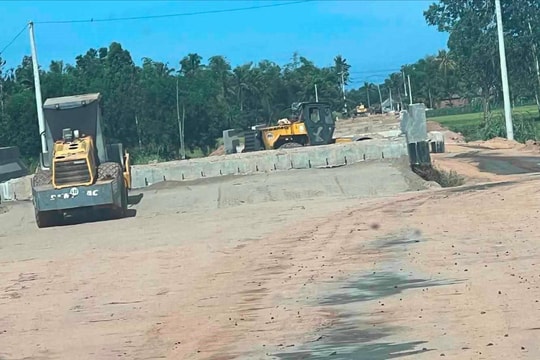 Bình Định: Huyện chậm giải phóng mặt bằng thi công tuyến đường 700 tỷ đồng
