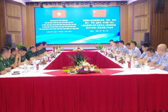 Hội đàm, phối hợp công tác quản lý biên giới Việt Nam-Trung Quốc