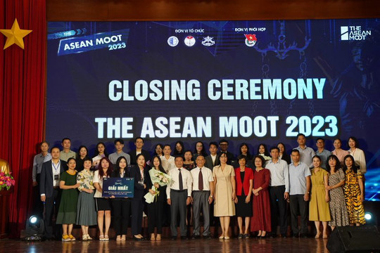 ASEAN Moot 2023: Đưa chất lượng đào tạo luật tiệm cận với chuẩn mực thế giới