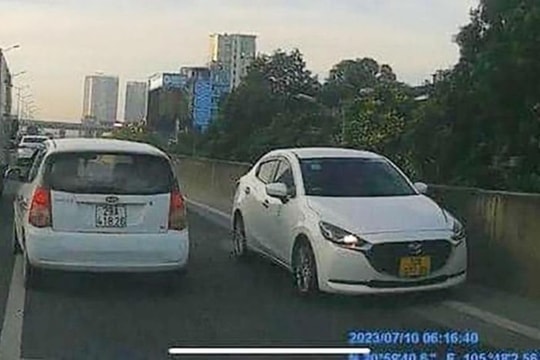 Lời khai của nữ tài xế đi ngược chiều trên đường Vành đai 3