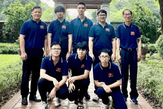 Việt Nam giành 2 huy chương vàng Olympic Toán quốc tế