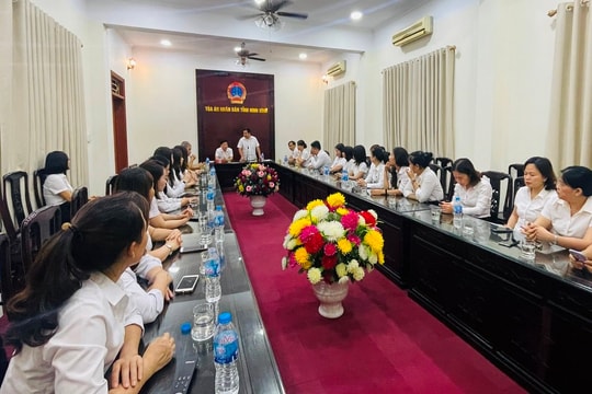 TAND hai cấp tỉnh Ninh Bình tích cực nâng cao chất lượng xét xử