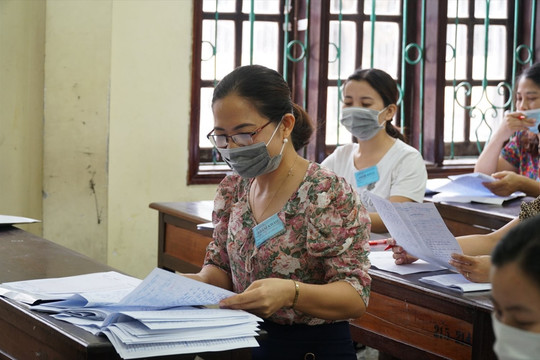 Cao Bằng nằm trong top các tỉnh hoàn thành sớm chấm thi tốt nghiệp THPT năm 2023