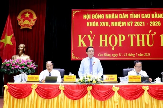 Kỳ họp thứ 14 HĐND Cao Bằng: Thẳng thắn, trách nhiệm, hợp lòng cử tri
