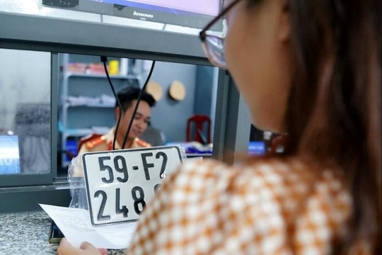 Biển số xe được cấp và quản lý theo mã định danh của chủ xe từ 15/8/2023