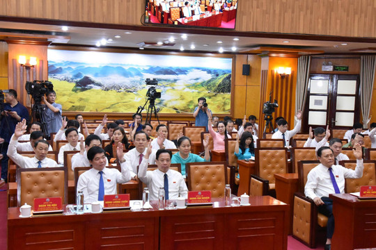 HĐND tỉnh Lạng Sơn thông qua 25 Nghị quyết tại kỳ họp thứ 18 khoá XVII