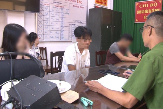 Nhóm đối tượng tổ chức sử dụng ma túy tại chung cư