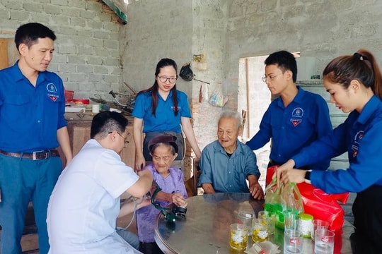 Tuổi trẻ với nhiều hoạt động ý nghĩa tri ân tháng 7