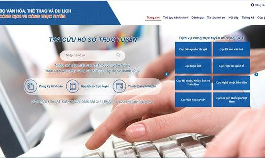 Bộ VHTT&DL đề ra 6 nhiệm vụ để nâng cao hiệu quả cung cấp dịch vụ công trực tuyến