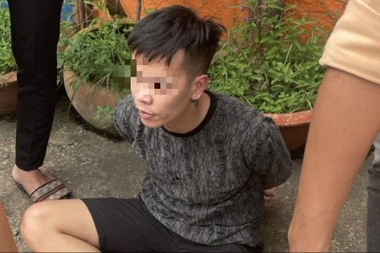 Bắt nghi phạm giết người đang trên đường bỏ trốn