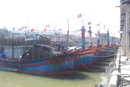 Nghệ An ban hành công điện ứng phó với bão số 1