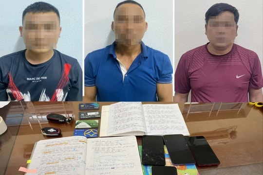Thanh Hóa: Bắt 3 đối tượng hoạt động "tín dụng đen"