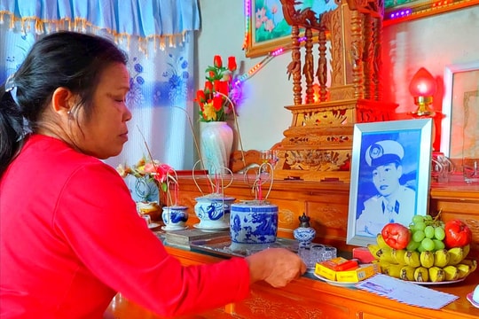 Bức thư cuối cùng trước ngày hy sinh của liệt sỹ Gạc Ma