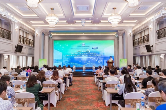 Hơn 200 phóng viên, biên tập viên phát thanh - truyền hình tham gia hội thảo về chuyển đổi số