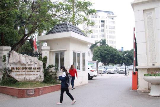 Điểm chuẩn trúng tuyển sớm của các cơ sở  thuộc Đại học Quốc gia Hà Nội