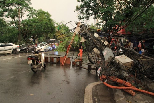 Khuyến cáo việc sử dụng điện an toàn trong mùa mưa bão