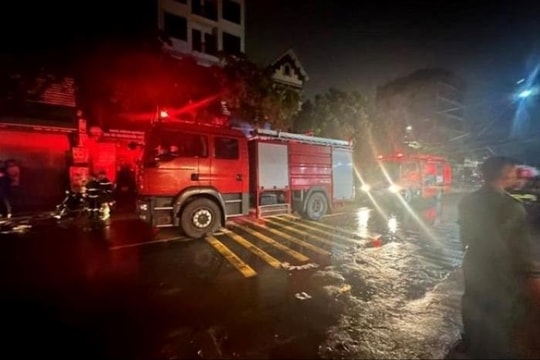 Hà Nội: Cháy nhà trong đêm, 3 người tử vong