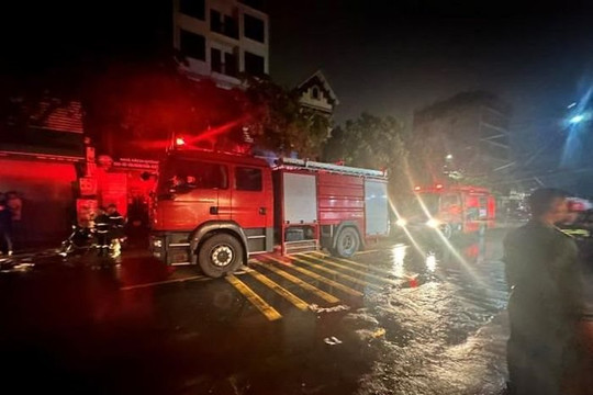 Hà Nội: Cháy nhà trong đêm, 3 người tử vong
