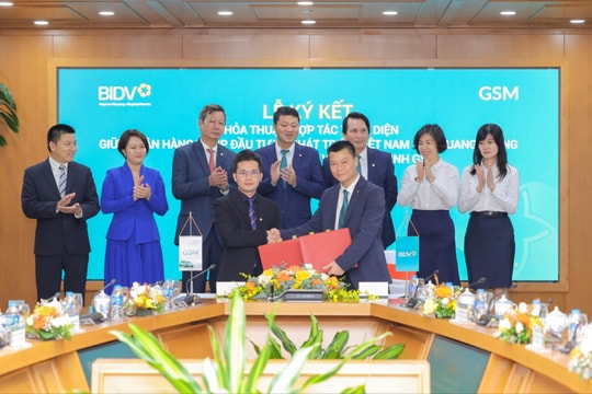 Công ty GSM ký kết thỏa thuận hợp tác toàn diện với BIDV Chi nhánh Quang Trung