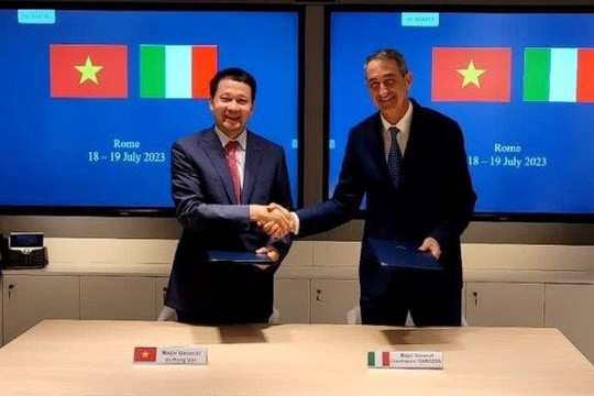 Đàm phán dự thảo Hiệp định về cùng bảo vệ và trao đổi tin mật