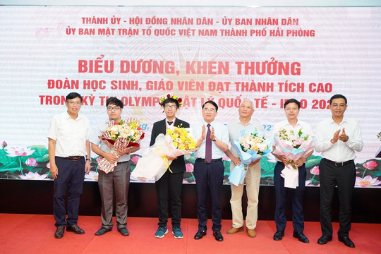 Hải Phòng: 24 năm liên tục có học sinh đoạt giải quốc tế