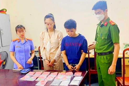 Bắt 2 đối tượng mua bán ma túy liên tỉnh