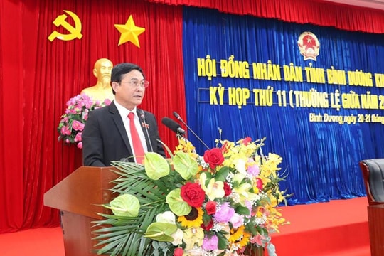 Khai mạc Kỳ họp thứ 11, HĐND tỉnh Bình Dương khóa X