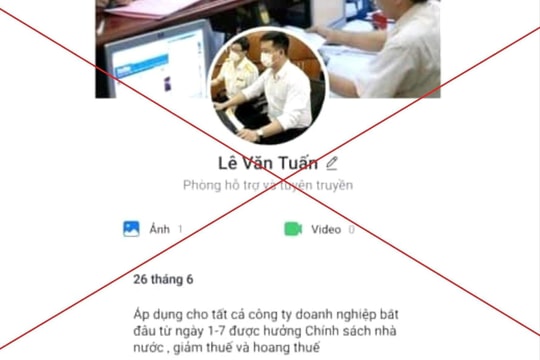 Bị chiếm đoạt 600 triệu đồng khi kê khai miễn giảm thuế qua mạng