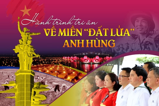 Hành trình tri ân: Về miền “đất lửa” anh hùng