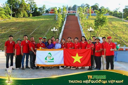 Dược phẩm TV.PHARM với chuỗi thiện hạnh an sinh về nguồn, tri ân 27/7