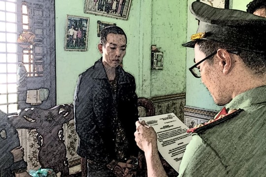 Hai thanh niên mang súng đi đòi nợ thuê