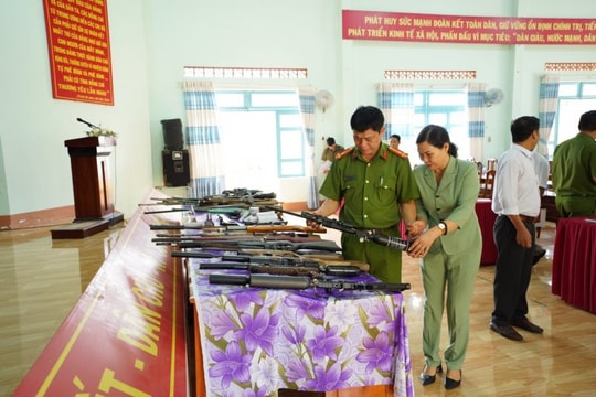 Đắk Lắk: Thu hồi hàng nghìn vũ khí, vật liệu nổ