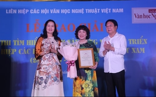 Trao giải cuộc thi tìm hiểu truyền thống Liên hiệp các Hội Văn học nghệ thuật Việt Nam