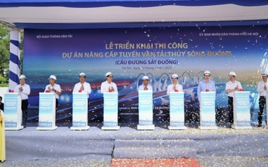 Hà Nội: Khởi công dự án nâng cấp cầu Đuống
