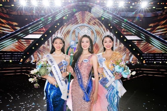 Huỳnh Trần Ý Nhi đăng quang Miss World Vietnam 2023