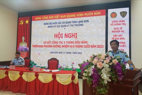 Cục QLTT Lạng Sơn: Triển khai nhiều giải pháp chống buôn lậu, hàng giả, gian lận thương mại