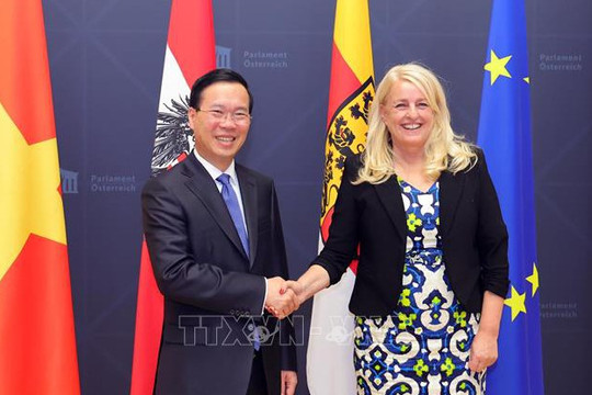 Chủ tịch nước gặp Chủ tịch Thượng viện Áo và Quyền Tổng Giám đốc IAEA
