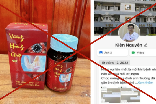 Mạo danh Viện Y dược học dân tộc TP.HCM để bán thuốc