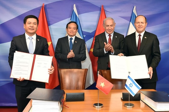 Việt Nam - Israel ký Hiệp định thương mại tự do