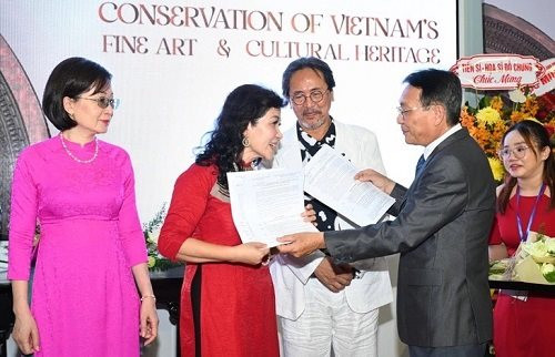 Ra mắt Trung tâm Unesco Bảo tồn Di sản Mỹ thuật Văn hóa Việt Nam