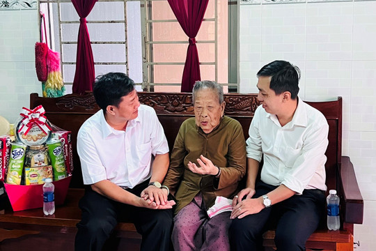 TAND TP. Thuận An tích cực công tác đền ơn đáp nghĩa